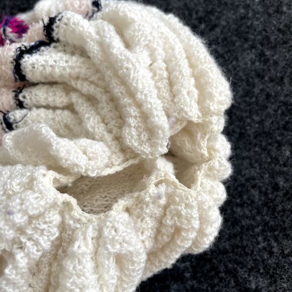 Free People Dreamland Linen blend Cardigan Size M Wide Boxy Boho - Picture 12 of 16